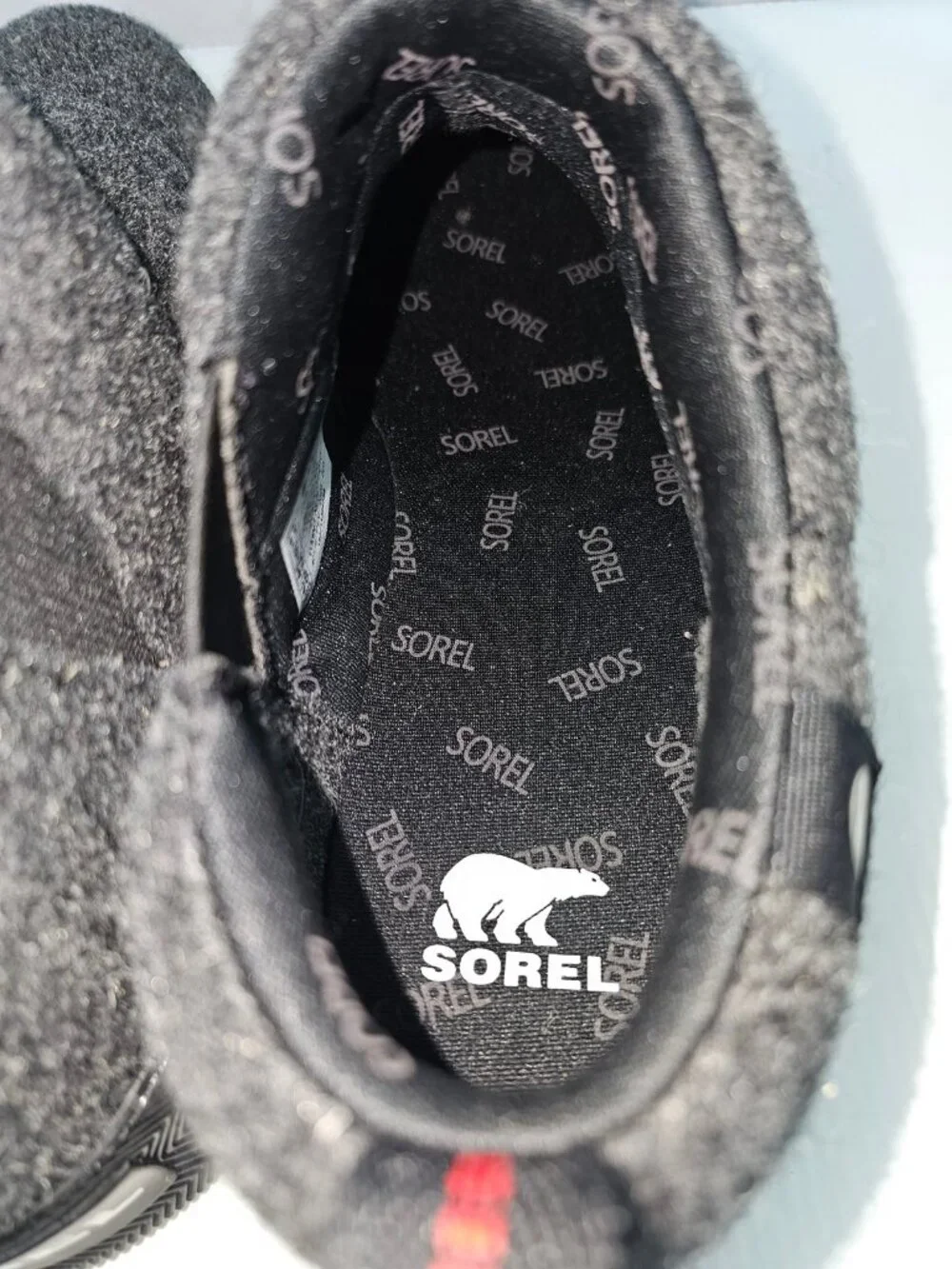 Sorel Out N About IV Mini Puffy Boot Women 11 Black Slip On Insulated Winter NEW